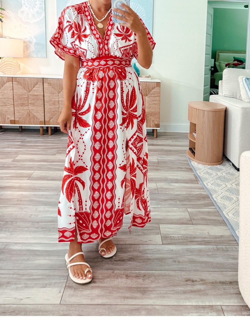 Printed Maxi Dress